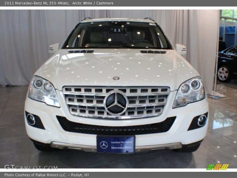 Arctic White / Cashmere 2011 Mercedes-Benz ML 350 4Matic