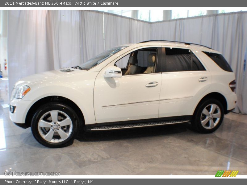 Arctic White / Cashmere 2011 Mercedes-Benz ML 350 4Matic