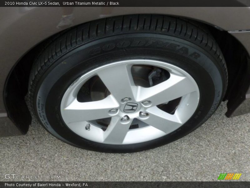 Urban Titanium Metallic / Black 2010 Honda Civic LX-S Sedan