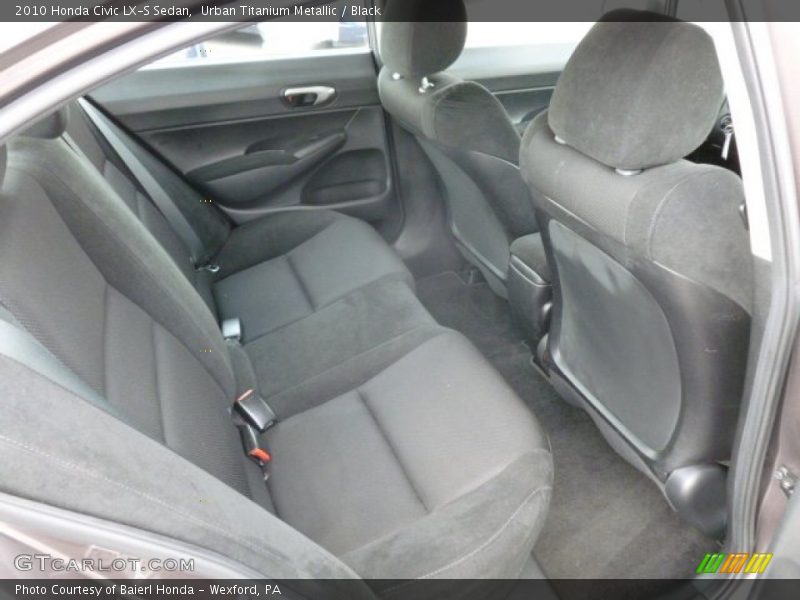 Urban Titanium Metallic / Black 2010 Honda Civic LX-S Sedan