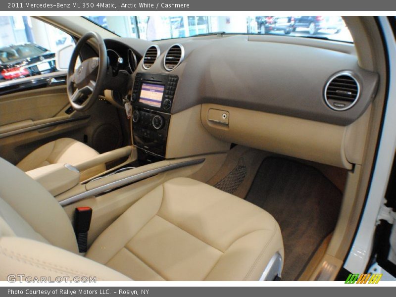 Arctic White / Cashmere 2011 Mercedes-Benz ML 350 4Matic