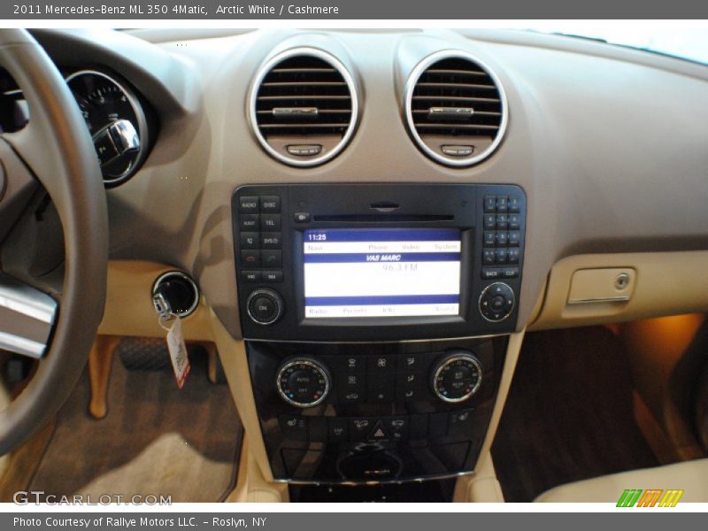 Arctic White / Cashmere 2011 Mercedes-Benz ML 350 4Matic