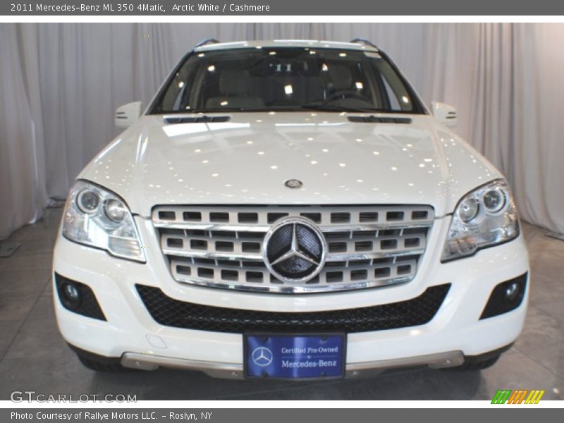 Arctic White / Cashmere 2011 Mercedes-Benz ML 350 4Matic