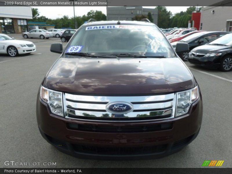 Cinnamon Metallic / Medium Light Stone 2009 Ford Edge SE