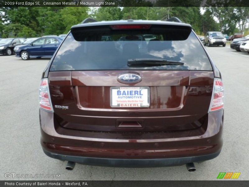 Cinnamon Metallic / Medium Light Stone 2009 Ford Edge SE