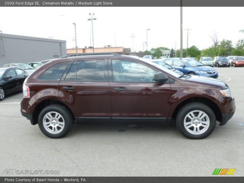 Cinnamon Metallic / Medium Light Stone 2009 Ford Edge SE