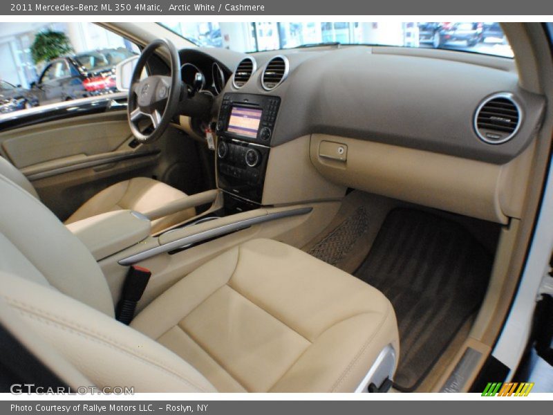 Arctic White / Cashmere 2011 Mercedes-Benz ML 350 4Matic