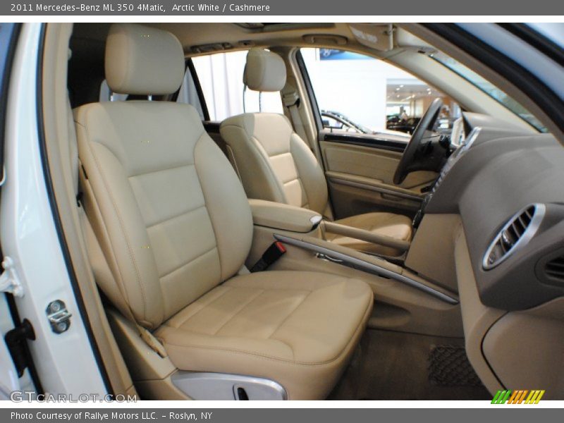 Arctic White / Cashmere 2011 Mercedes-Benz ML 350 4Matic