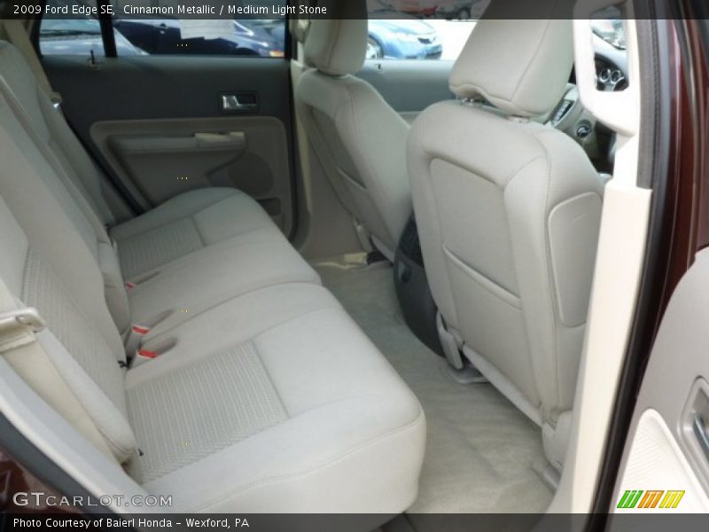 Rear Seat of 2009 Edge SE