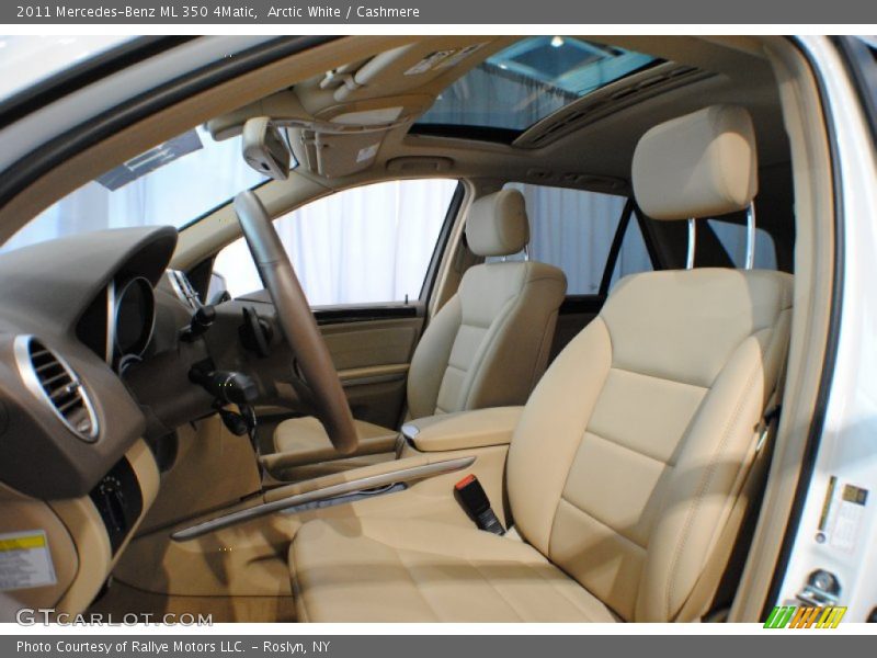 Arctic White / Cashmere 2011 Mercedes-Benz ML 350 4Matic