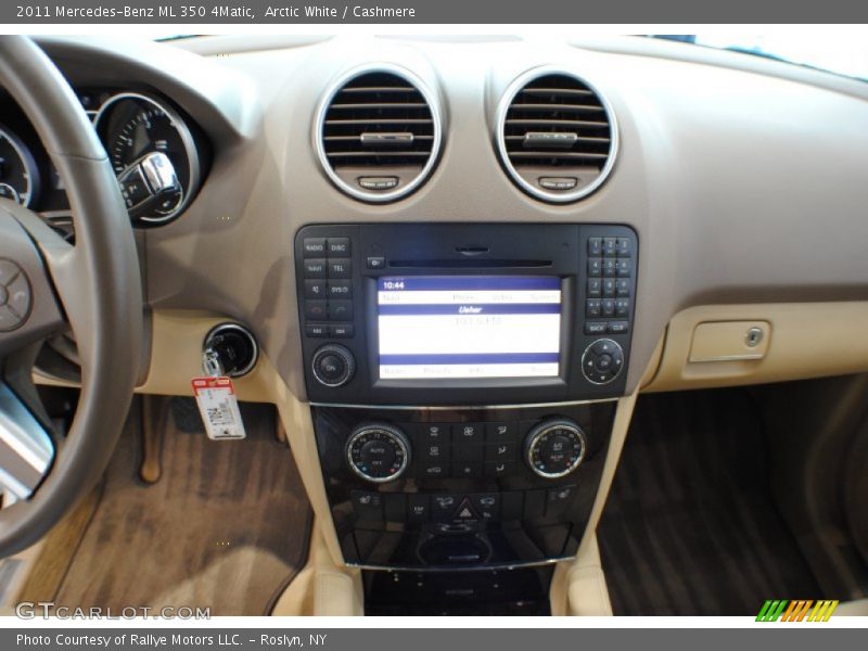Arctic White / Cashmere 2011 Mercedes-Benz ML 350 4Matic