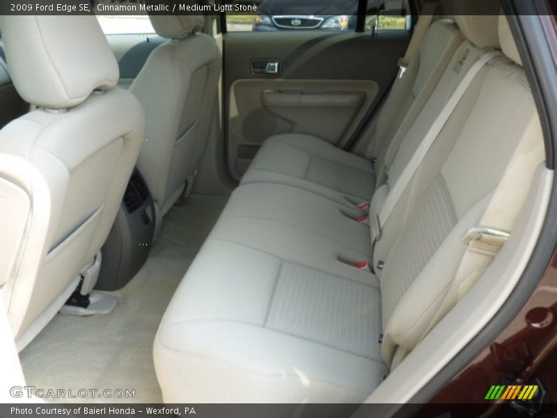 Rear Seat of 2009 Edge SE