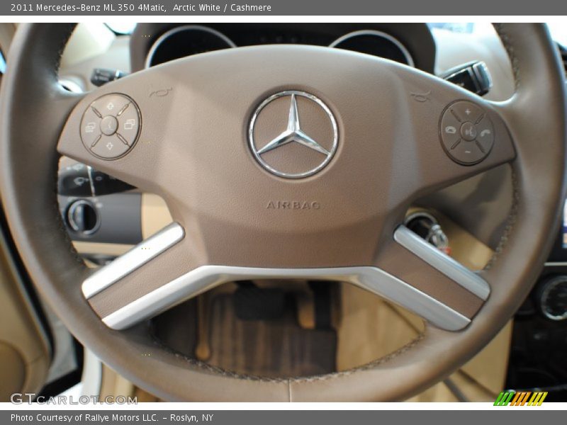 Arctic White / Cashmere 2011 Mercedes-Benz ML 350 4Matic