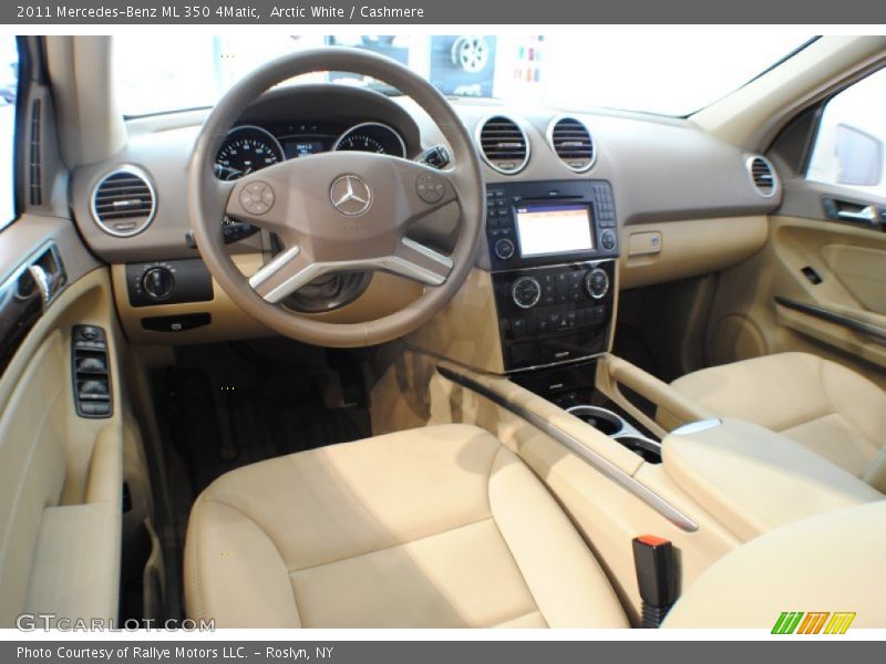 Arctic White / Cashmere 2011 Mercedes-Benz ML 350 4Matic