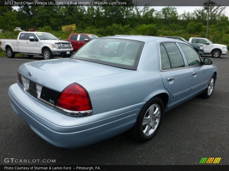  2011 Crown Victoria LX Light Ice Blue Metallic