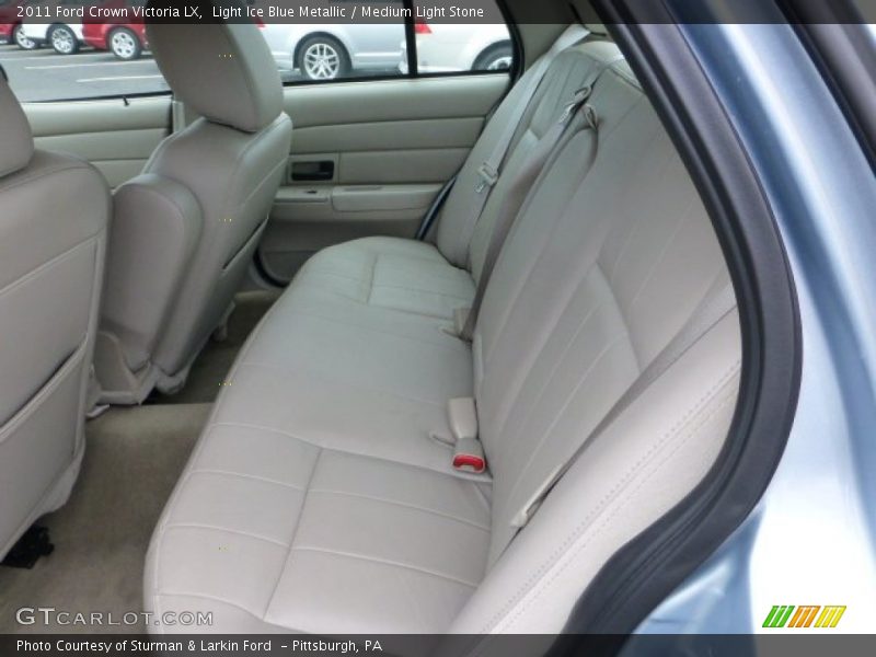 Rear Seat of 2011 Crown Victoria LX