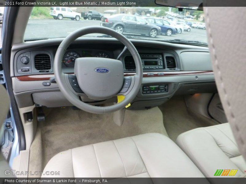 Dashboard of 2011 Crown Victoria LX
