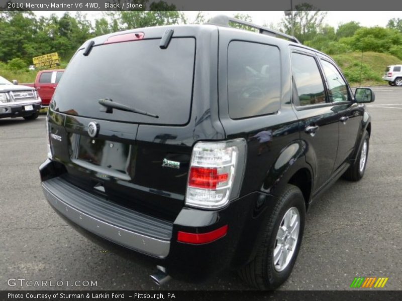 Black / Stone 2010 Mercury Mariner V6 4WD