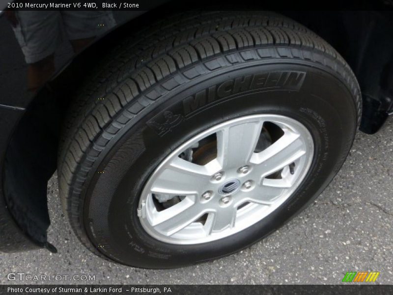 Black / Stone 2010 Mercury Mariner V6 4WD