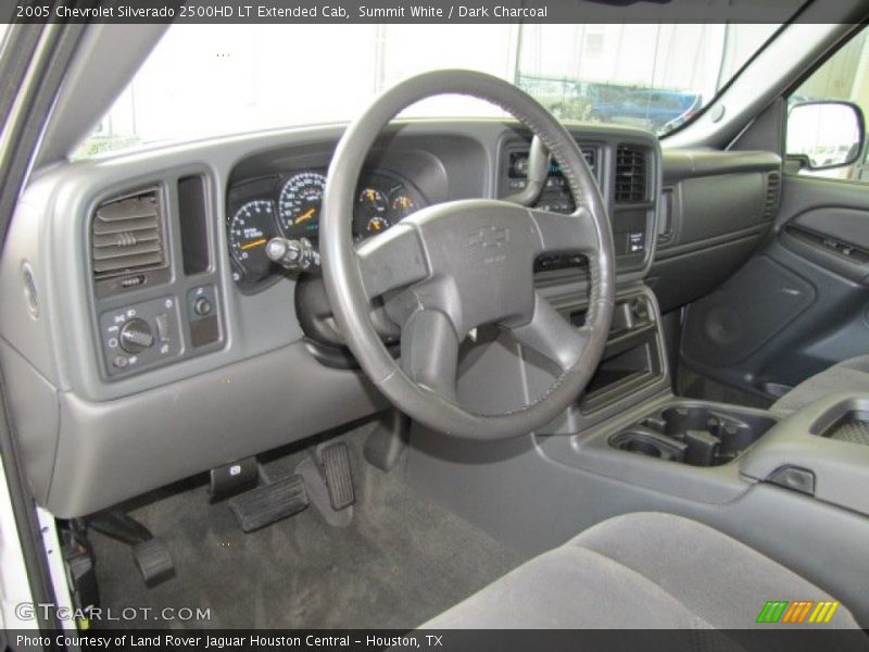 Summit White / Dark Charcoal 2005 Chevrolet Silverado 2500HD LT Extended Cab