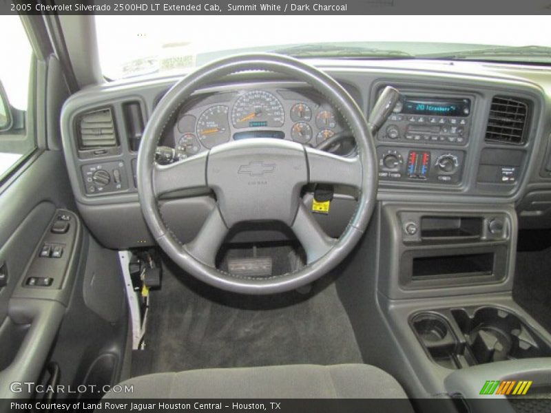 Summit White / Dark Charcoal 2005 Chevrolet Silverado 2500HD LT Extended Cab
