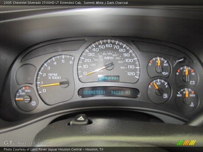 Summit White / Dark Charcoal 2005 Chevrolet Silverado 2500HD LT Extended Cab