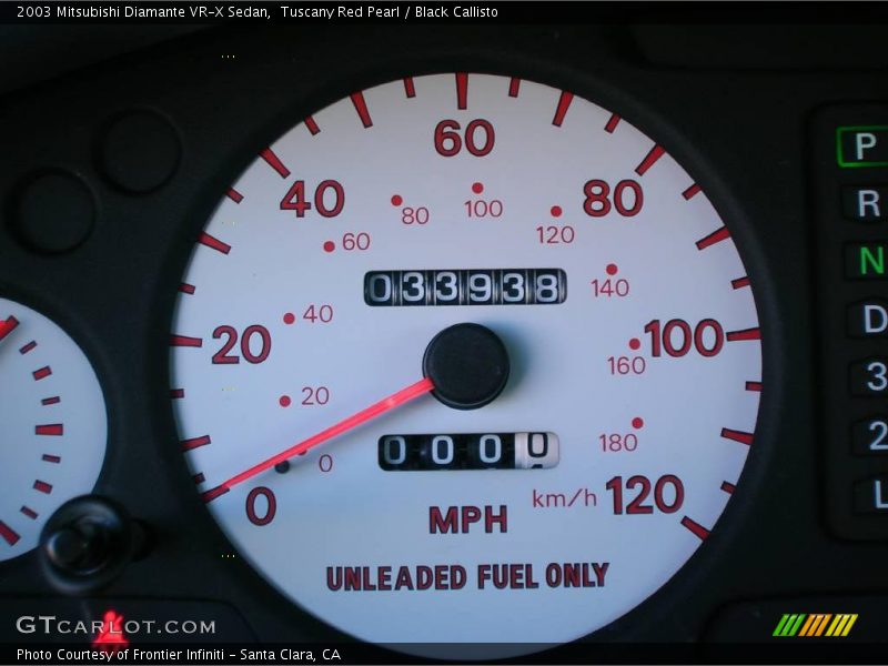 Tuscany Red Pearl / Black Callisto 2003 Mitsubishi Diamante VR-X Sedan
