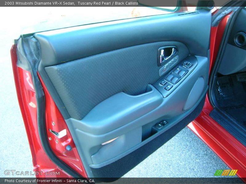 Tuscany Red Pearl / Black Callisto 2003 Mitsubishi Diamante VR-X Sedan