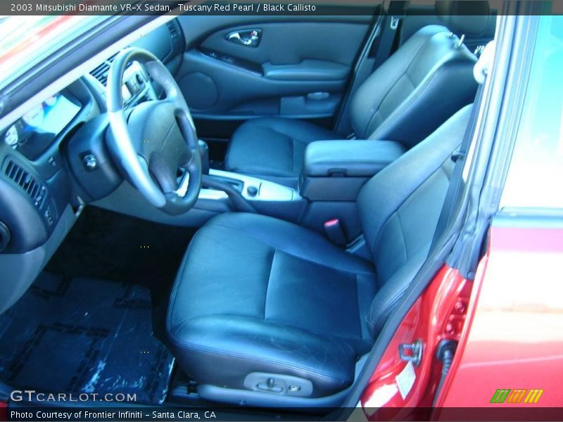 Tuscany Red Pearl / Black Callisto 2003 Mitsubishi Diamante VR-X Sedan