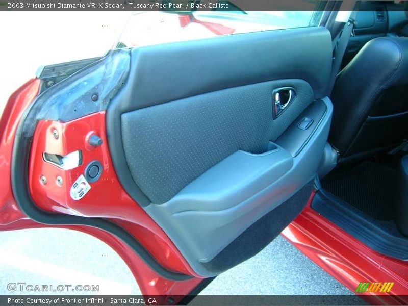 Tuscany Red Pearl / Black Callisto 2003 Mitsubishi Diamante VR-X Sedan