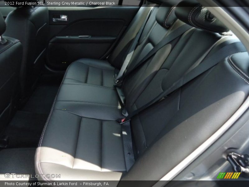 Sterling Grey Metallic / Charcoal Black 2012 Ford Fusion SEL