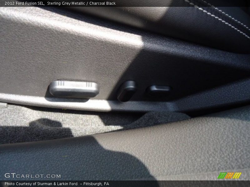 Sterling Grey Metallic / Charcoal Black 2012 Ford Fusion SEL