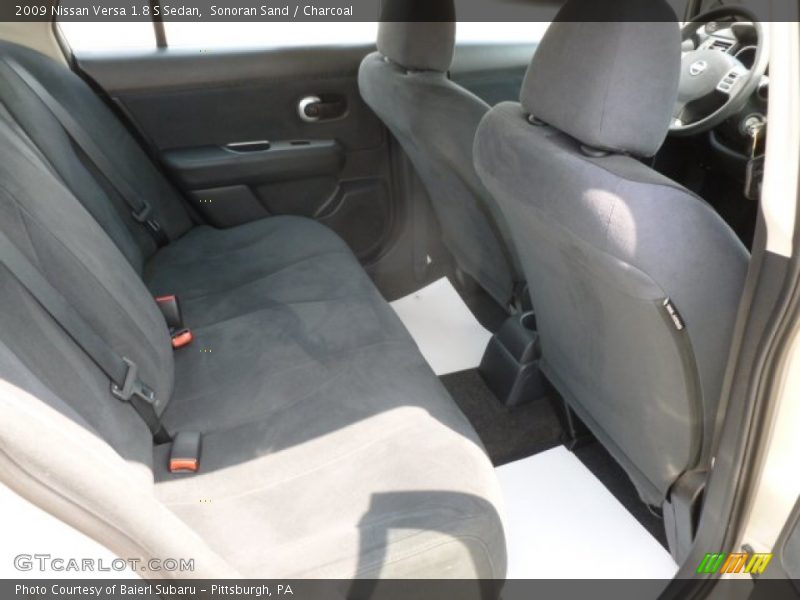 Sonoran Sand / Charcoal 2009 Nissan Versa 1.8 S Sedan