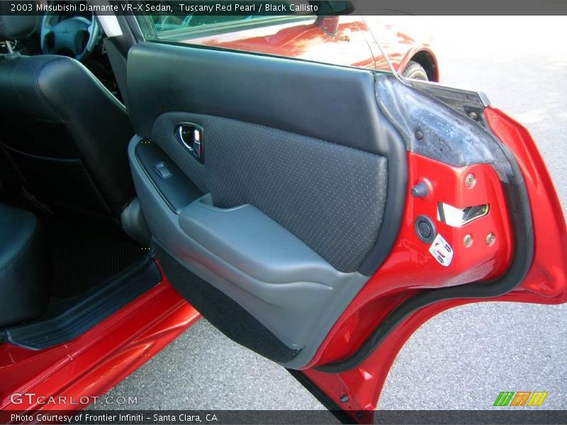 Tuscany Red Pearl / Black Callisto 2003 Mitsubishi Diamante VR-X Sedan