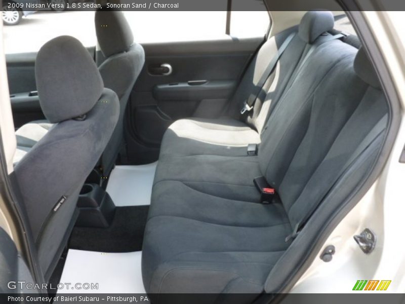 Sonoran Sand / Charcoal 2009 Nissan Versa 1.8 S Sedan