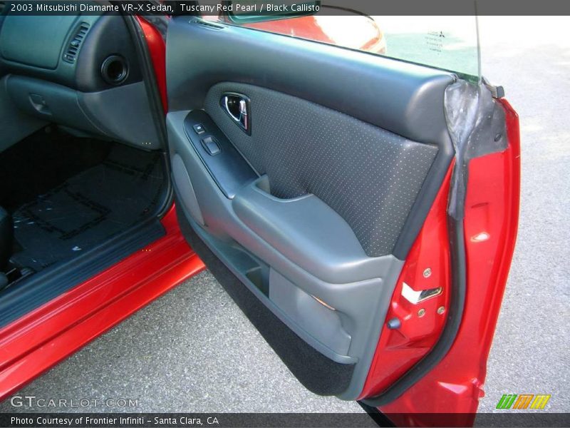 Tuscany Red Pearl / Black Callisto 2003 Mitsubishi Diamante VR-X Sedan