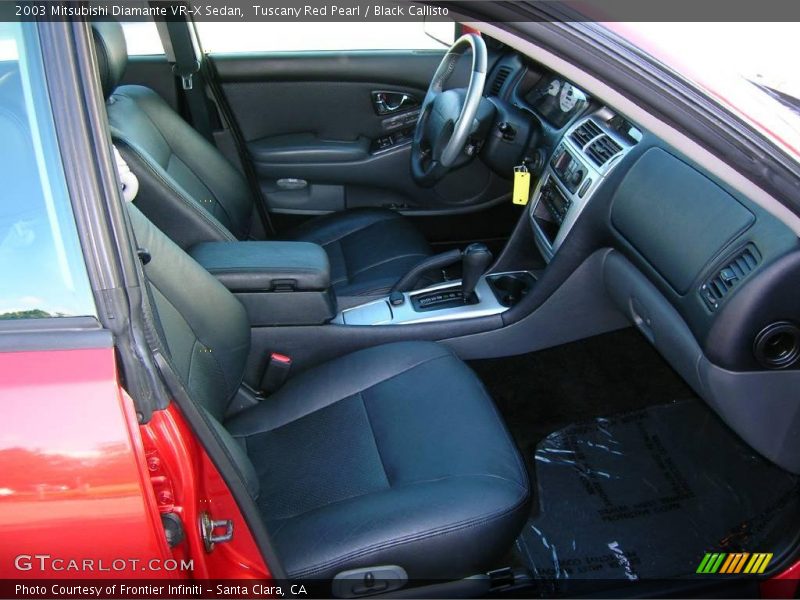 Tuscany Red Pearl / Black Callisto 2003 Mitsubishi Diamante VR-X Sedan