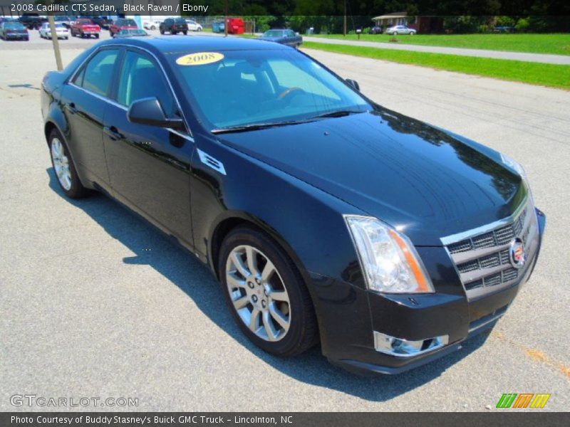 Front 3/4 View of 2008 CTS Sedan