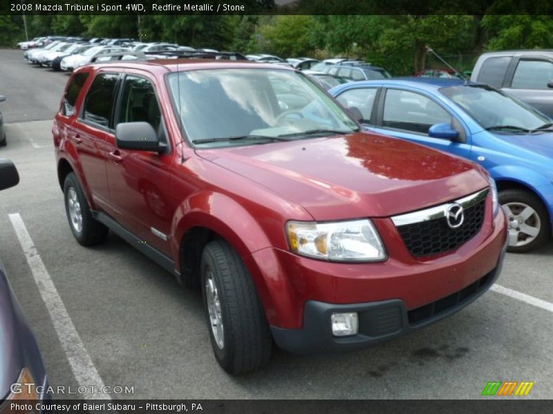 Redfire Metallic / Stone 2008 Mazda Tribute i Sport 4WD
