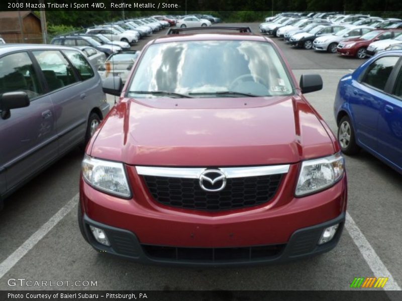 Redfire Metallic / Stone 2008 Mazda Tribute i Sport 4WD