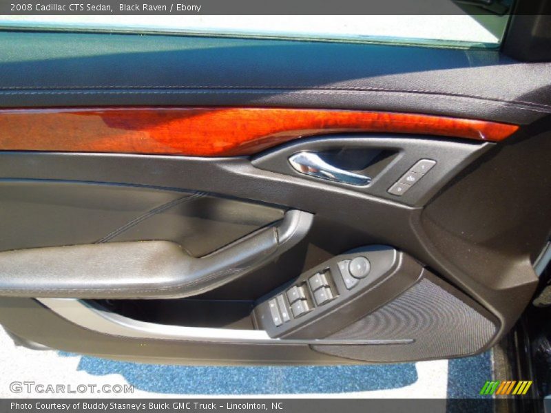 Black Raven / Ebony 2008 Cadillac CTS Sedan