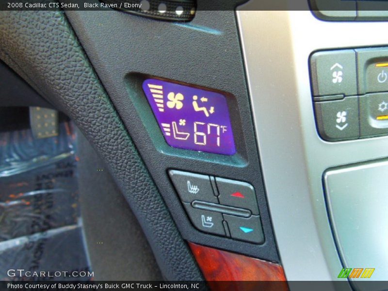 Black Raven / Ebony 2008 Cadillac CTS Sedan