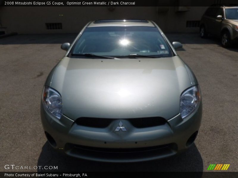 Optimist Green Metallic / Dark Charcoal 2008 Mitsubishi Eclipse GS Coupe