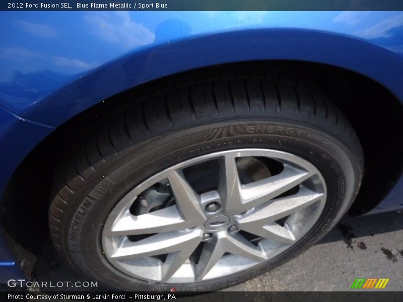 Blue Flame Metallic / Sport Blue 2012 Ford Fusion SEL