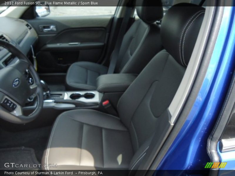 Blue Flame Metallic / Sport Blue 2012 Ford Fusion SEL