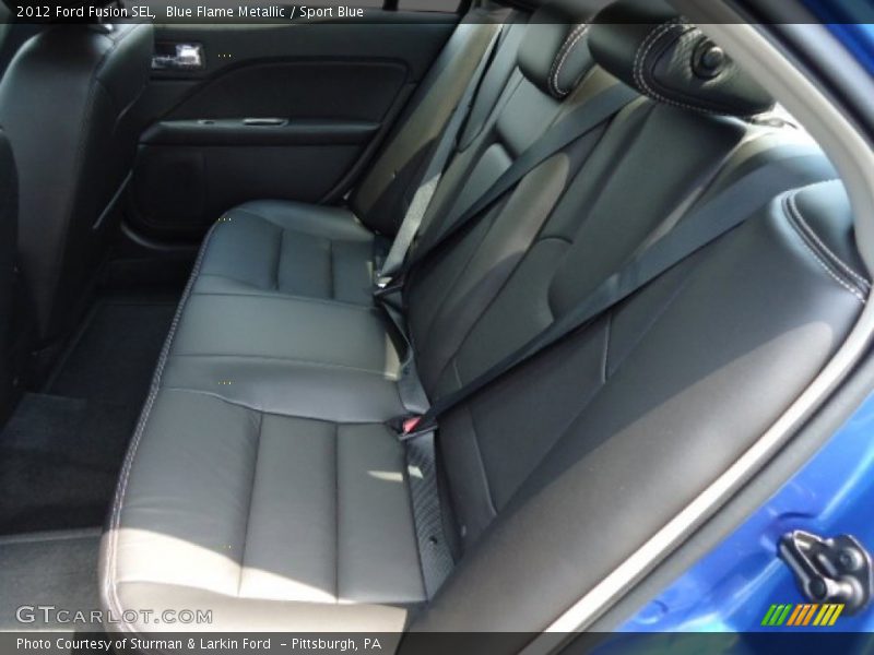 Blue Flame Metallic / Sport Blue 2012 Ford Fusion SEL