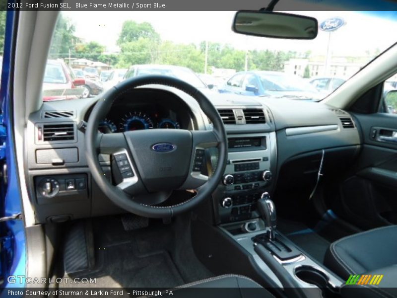 Blue Flame Metallic / Sport Blue 2012 Ford Fusion SEL