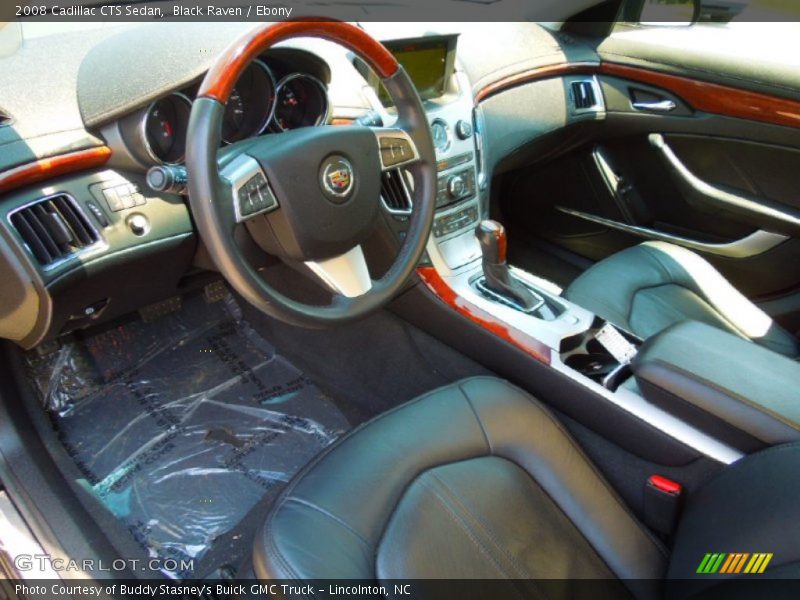 Ebony Interior - 2008 CTS Sedan 