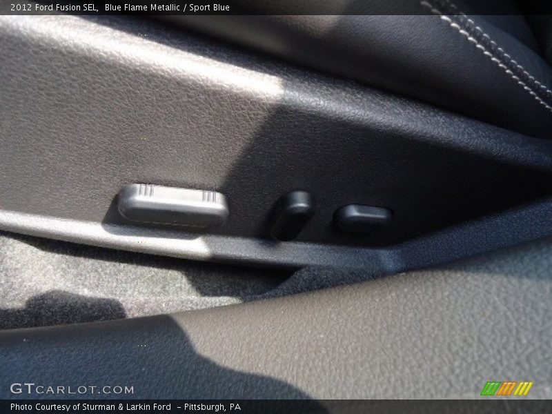 Blue Flame Metallic / Sport Blue 2012 Ford Fusion SEL