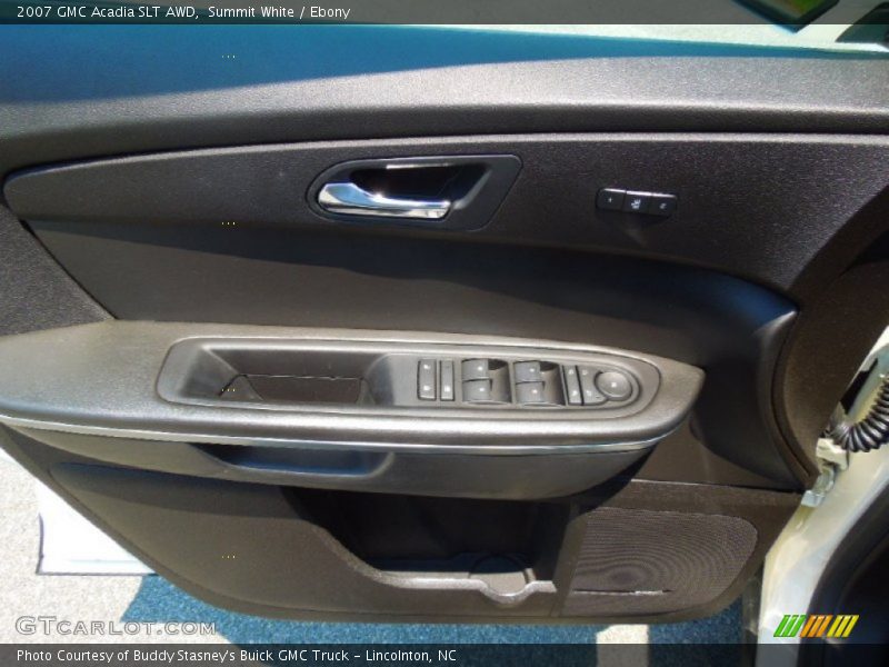 Summit White / Ebony 2007 GMC Acadia SLT AWD